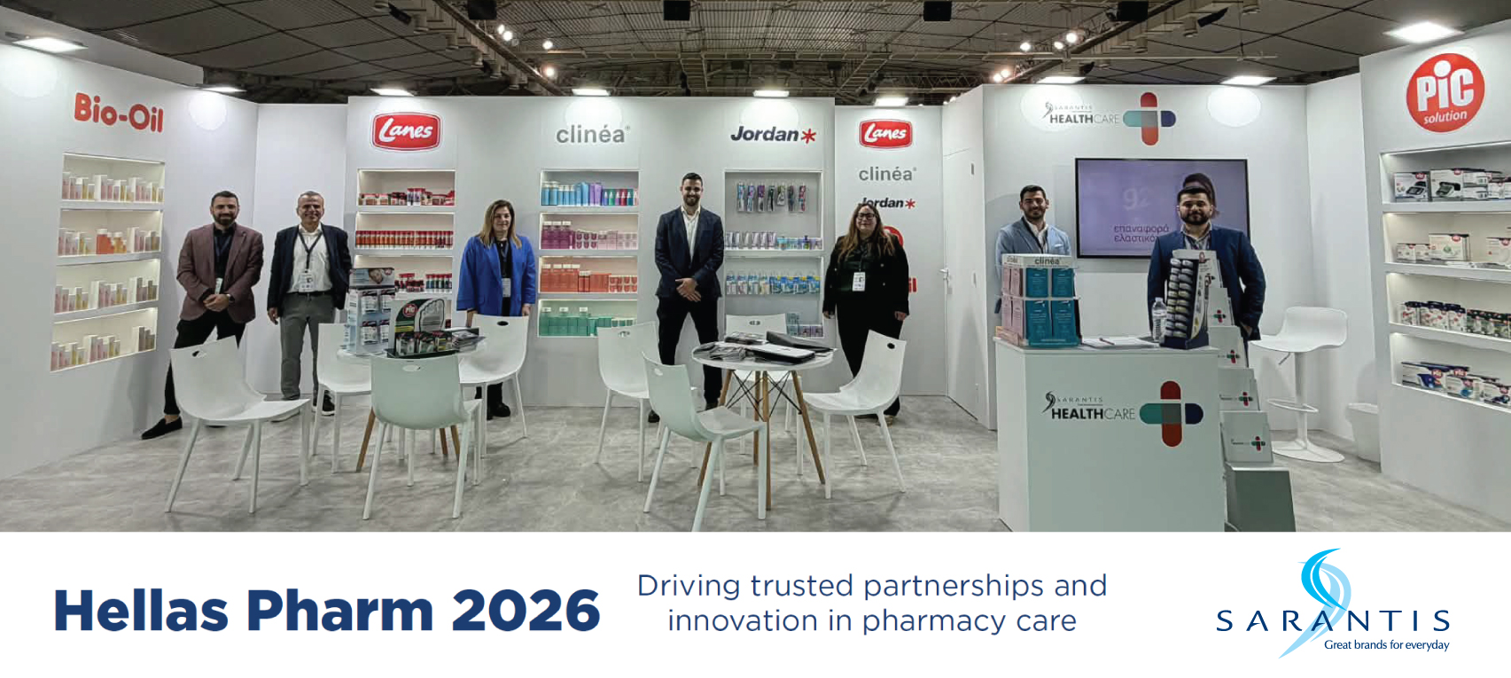 Sarantis Group Demonstrates Strong Presence at Hellas Pharm 2026